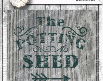 The potting shed Etsy