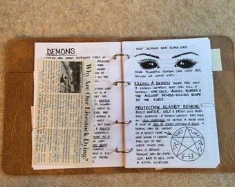 John Winchester's Journal Pages ONLY