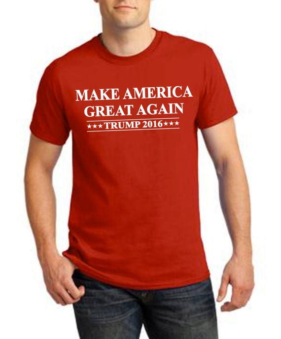 Make America Great Again Trump 2016 T-Shirt by JimmyThePrinter