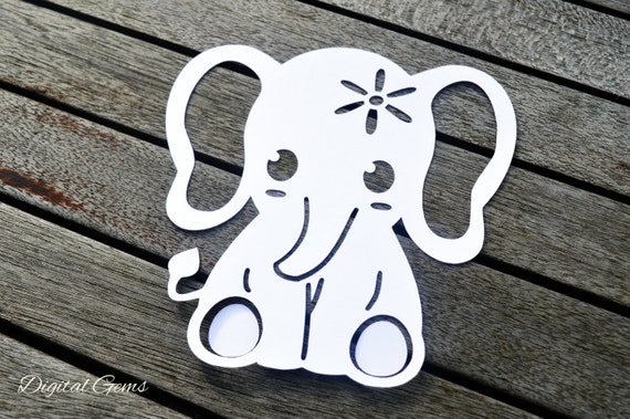 Download Elephant SVG / DXF Cutting File for Cricut Design Space
