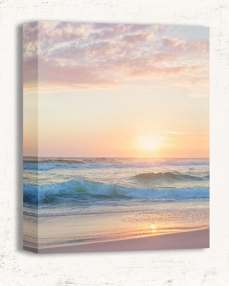 Vertical Beach Photo Beach Photography Beach at Sunset