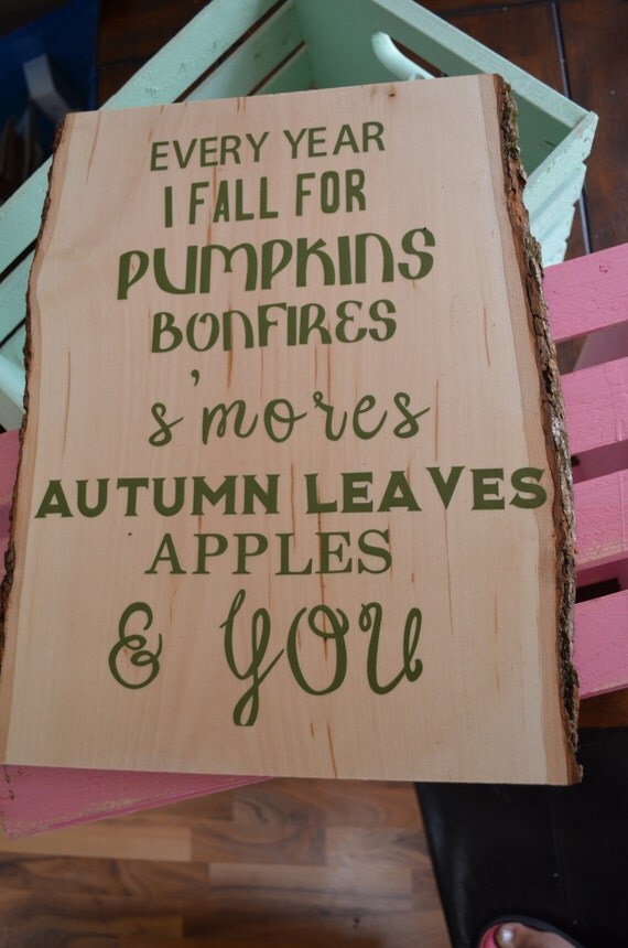 Fall Wall decor sign by FryesCreations on Etsy