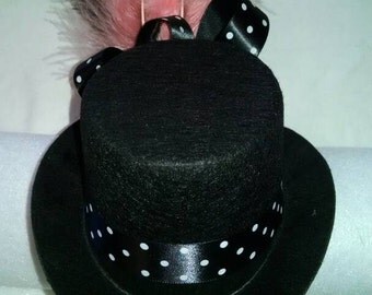 Mini top hat headband