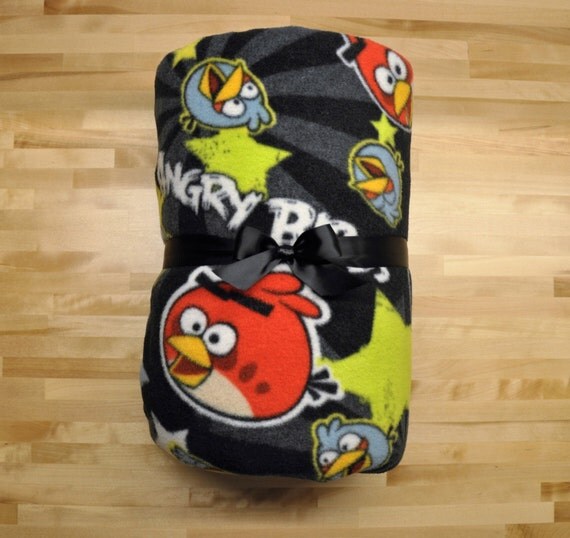 Angry Birds Blanket / Angry Birds Throw Blanket / Angry Birds