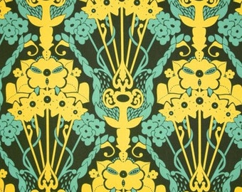 Hand Drawn Garden Nouveau Bouquet Anna Marie Horner Cotton Quilt Fabric