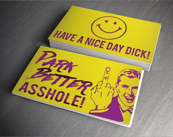 30-Bad Parking Cards. Funny, Humor Gift. Bad Car Driver. Gag, Prank, Novelty. Bad Parking Ticket. Mini Notes.