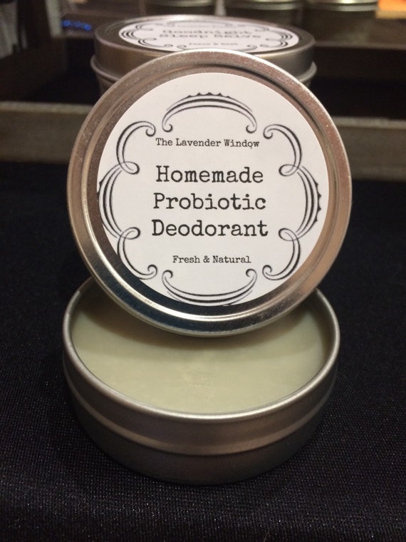 Natural Deodorant Homemade Deodorant by TheLavenderWindow on Etsy