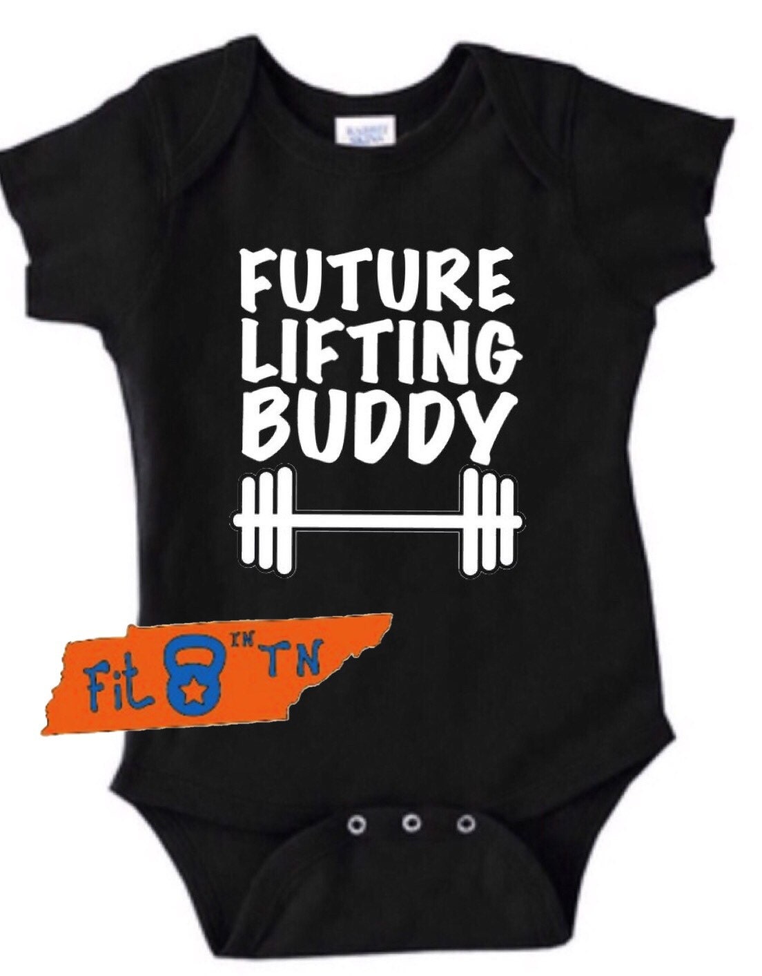 Workout Fitness FUTURE LIFTING BUDDY Fitness Onesie Romper or