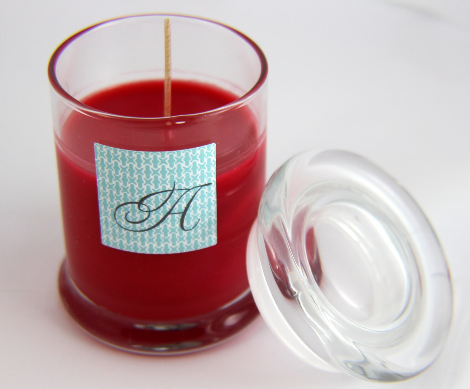 Personalized Monogram Candles Initial Candles by KreationsCandle