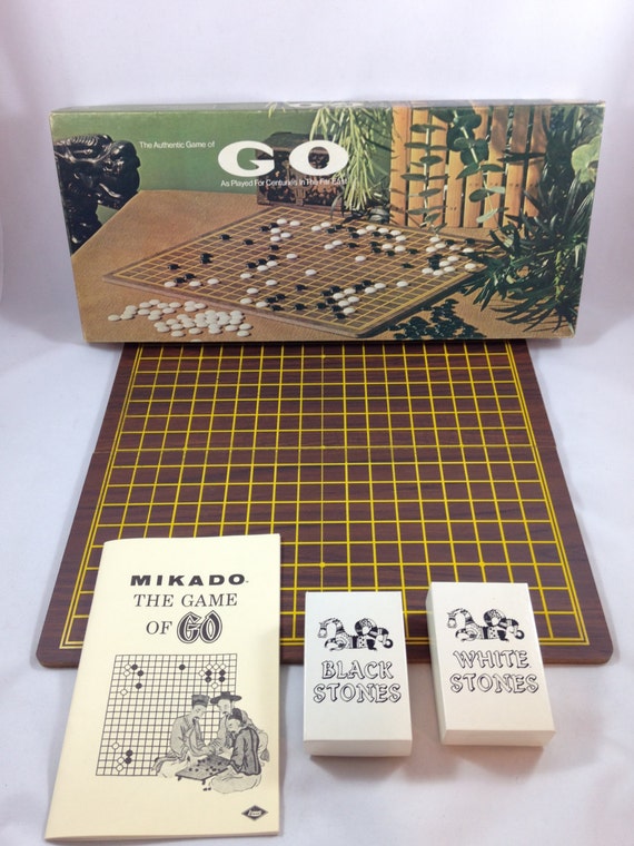 Vintage GO Board Game 1977 GO Strategy Game Strategy Game