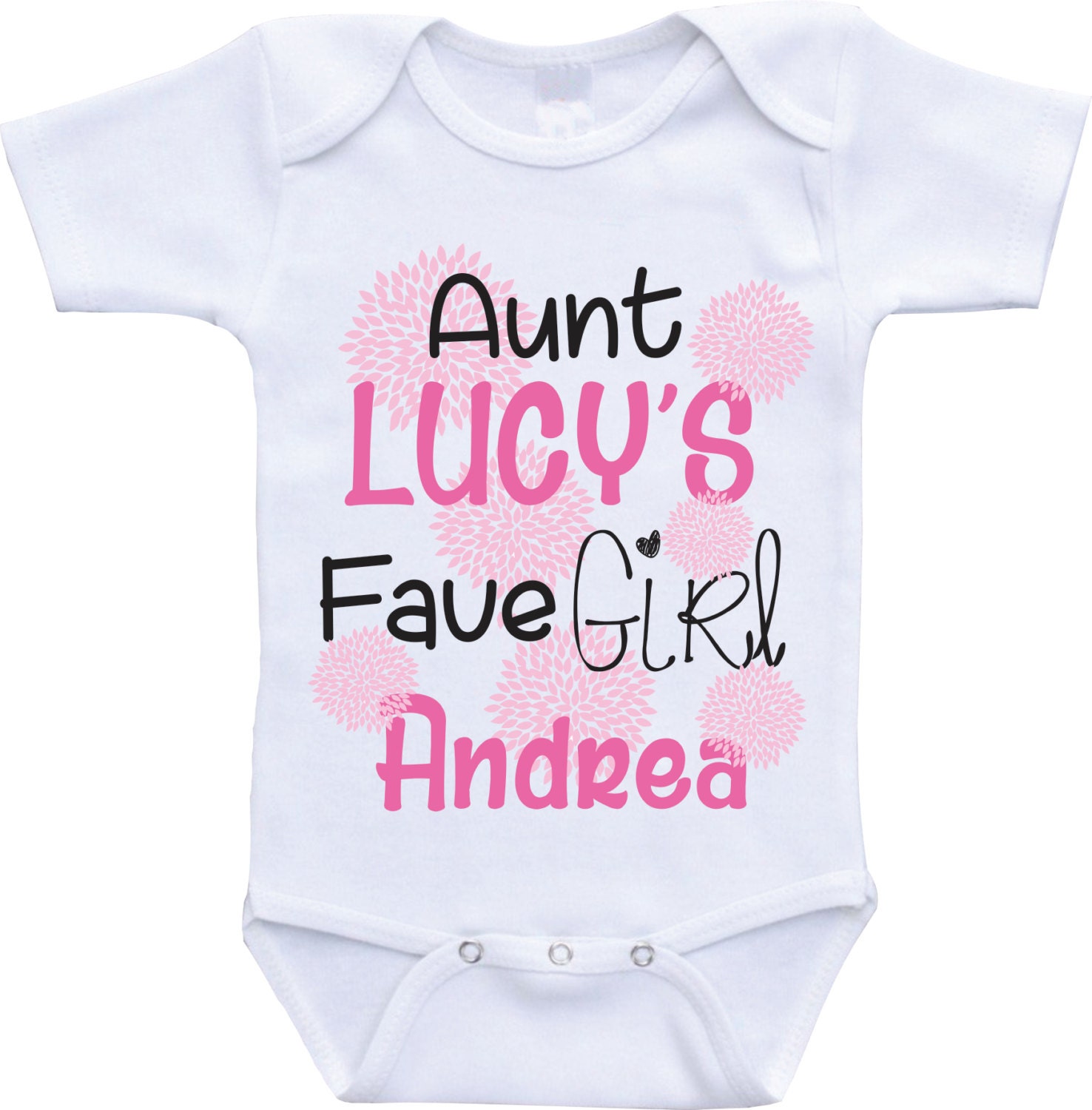 baby niece gift aunt and niece gift for niece onesie aunt baby