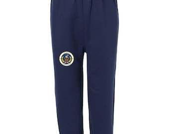 Odd Squad Logo with/without a Name on Navy Sweatpants