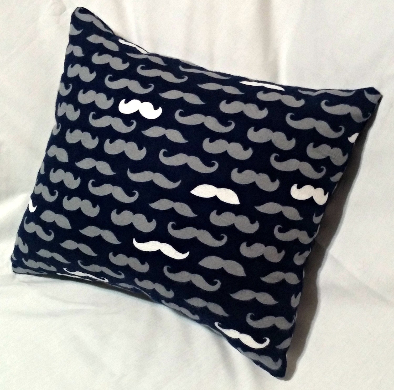 Mustache Travel Pillow Decorative Throw Pillow Stuffed