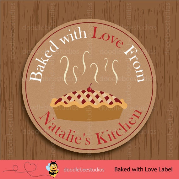 baked with love labels baking printable tags baked with love