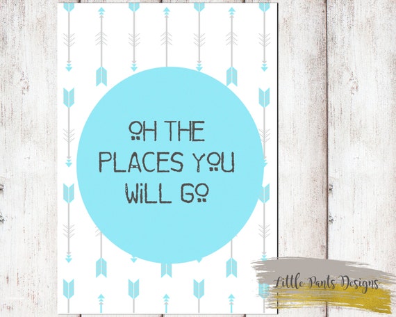 This is a graphic of Dynamic Oh the Places You'll Go Arrows Printable This is a photo of Dynamic Oh the Places You'll Go Arrows Printable