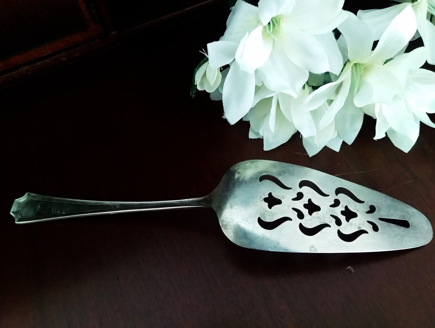 National Silver Co. Electro Plated Nickel Silver Pie