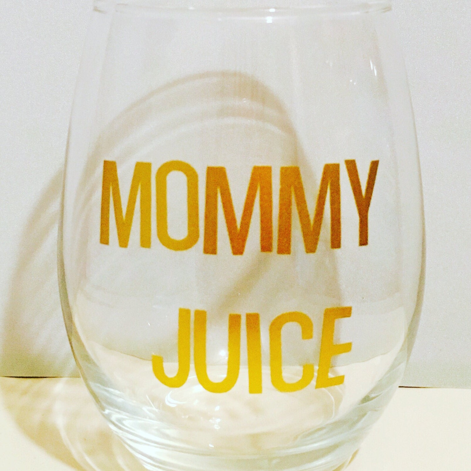 Mommy Juice Stemless Wine Glass Mommys Juice Wine Glass 