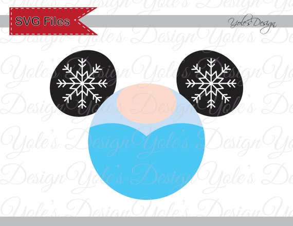 Download Elsa Frozen Mickey Ears Disney Inspired Layered by YoleDesign