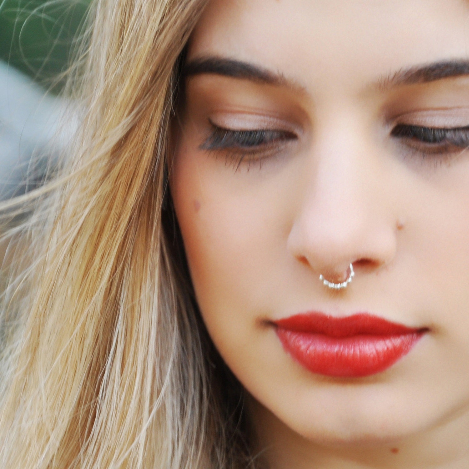 How To Make Your Own Fake Septum Ring