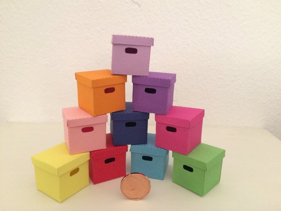 5 colorful boxes 1:12