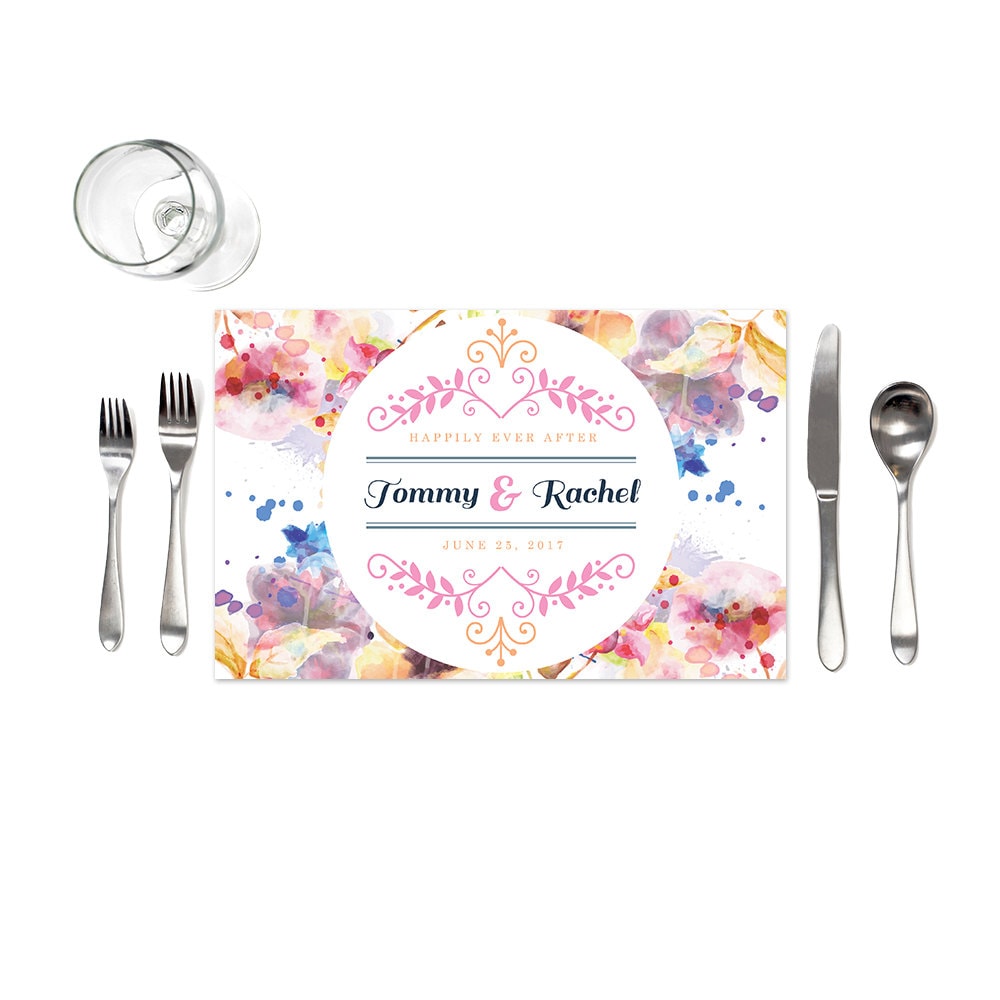 Wedding Placemats Wedding Decor Wedding Tableware Place