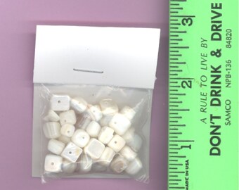 Mother of pearl nuggets pack of 36