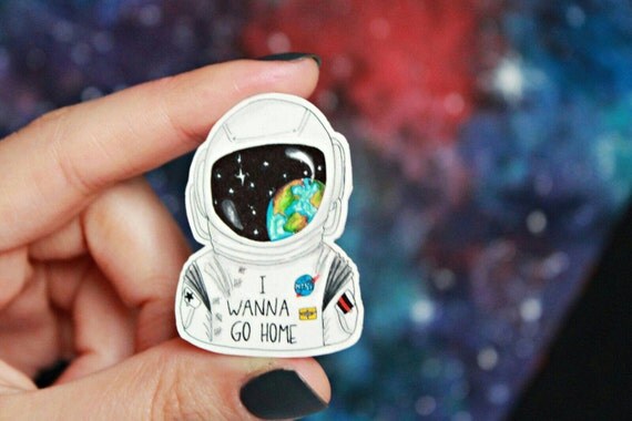 Items Similar To Astronaut Brooch Spaceman Pin Journey To Space