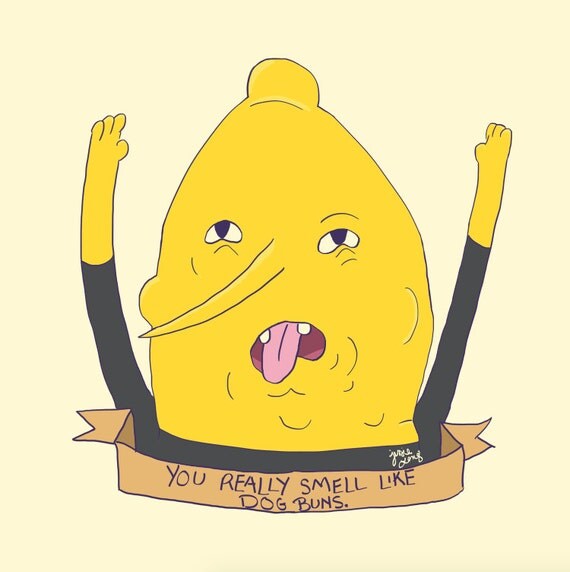 Lemongrab Print