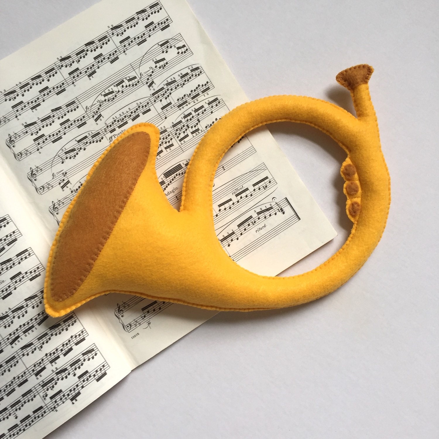 Toy French Horn Baby French Horn French Horn Plush French