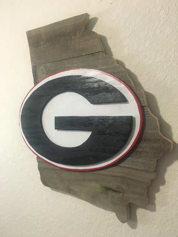  Georgia  Bulldogs Wood Art  Wall  Decor  by LangfordsWoodland 