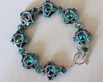 Unique rivoli bracelet related items | Etsy