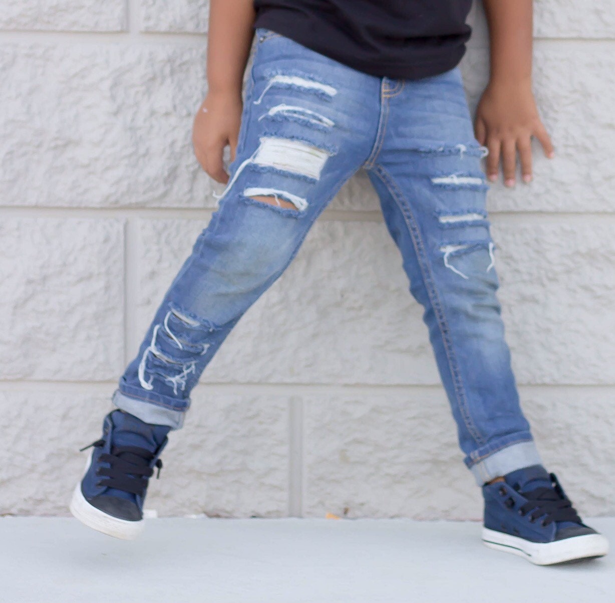 infant ripped jeans