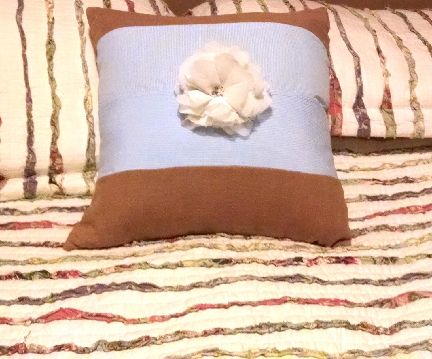 Memory pillow made from your loved ones clothing. Memory