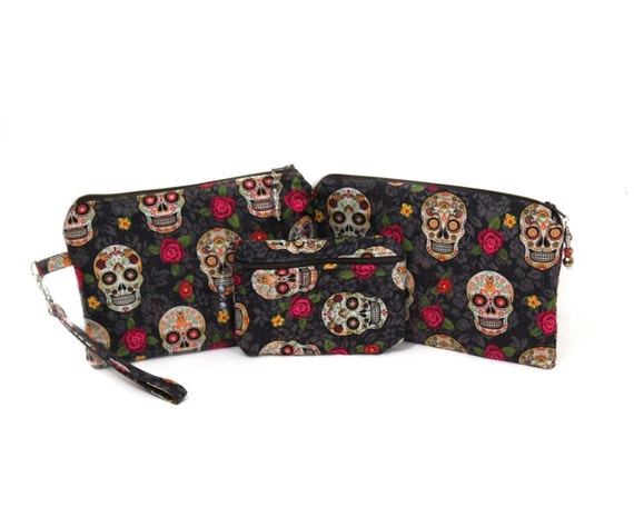 Sugar Skull Gift Set - Gifts under 40 - Sugar Skull Bags- Sugar Skull ...