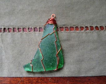 Sea glass pendant