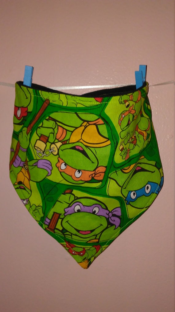 Teenage Mutant Ninja Turtles bandana bib