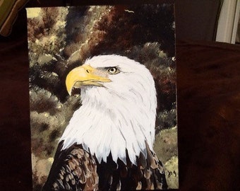 The (Eagle) emblem American bald eagle