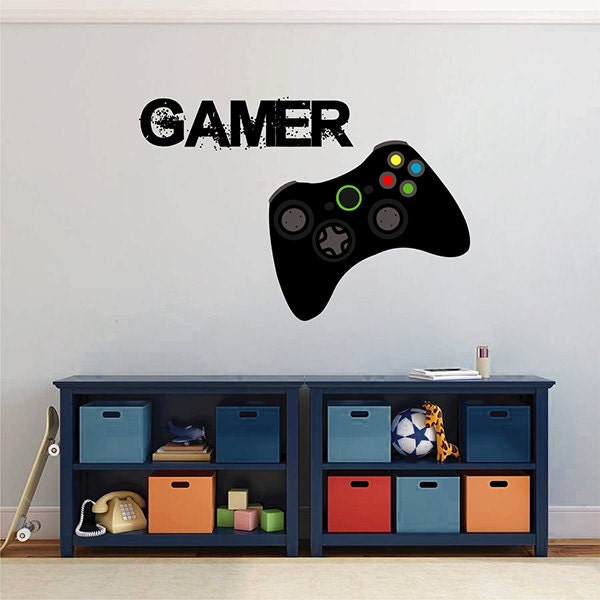 kcik1498 Full Color Wall decal controller console Xbox 360