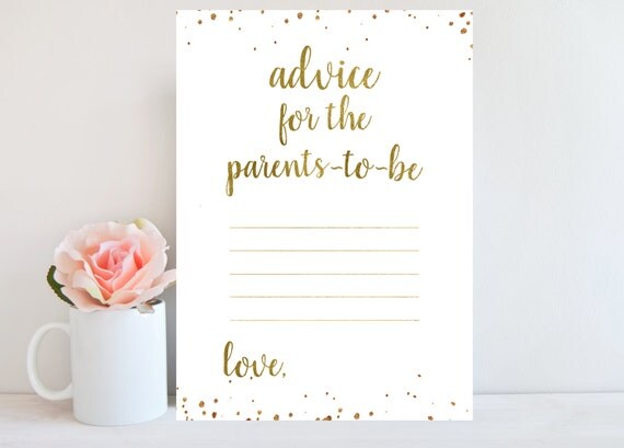 advice-for-parents-to-be-baby-shower-advice-cards-gold