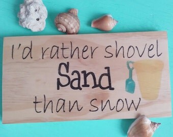 Beach sign - Beach decor - Rustic beach sign - Beach house gift - Nautical decor - Coastal decor - Beach wall decor - Beach lover
