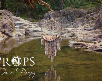 Newborn Dreamcatcher Prop, Newborn Prop, Digital backdrop