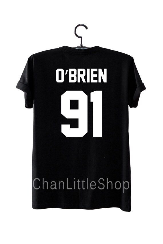 Dylan O'Brien shirts O'Brien 91 tshirt clothing by ChanLittleShop