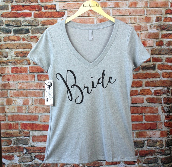 Bride T-Shirt. Bridal Shower Gift. Bride Shirt. Bride Tee.
