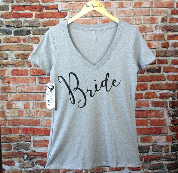 Bride TShirt. Bridal Shower Gift. Bride Shirt. Bride Tee.