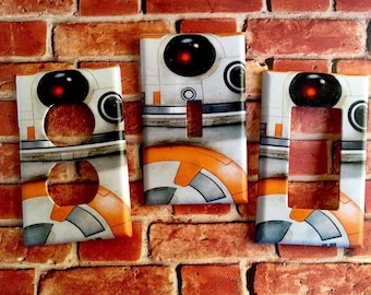 STAR WARS BB-8 light switch cover plate outlet home decor