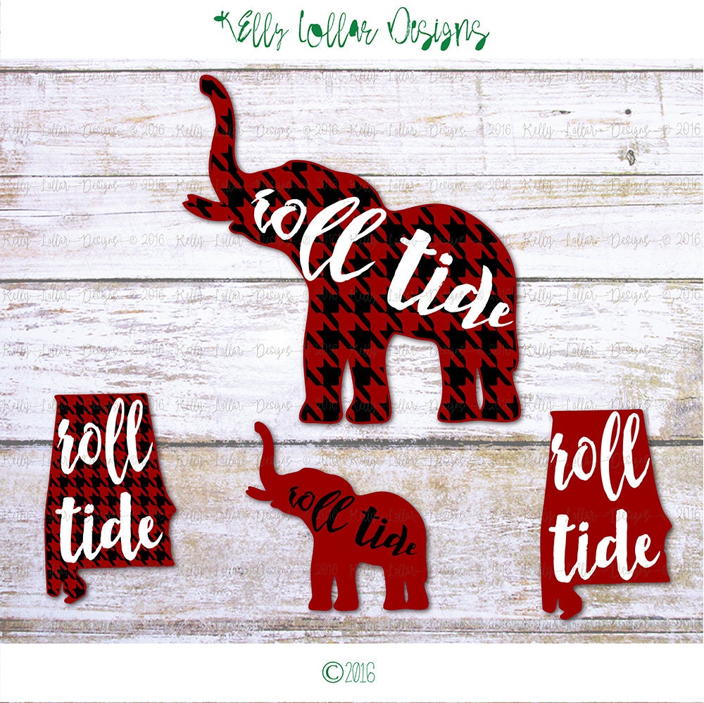 Download Alabama Crimson Tide SVG Roll Tide by KellyLollarDesigns ...