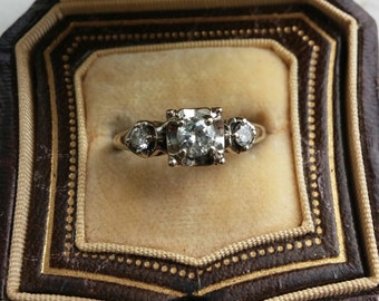 14k Gold Diamond Wedding Engagement Ring