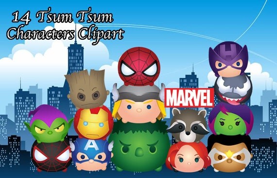 superhero tsum tsum