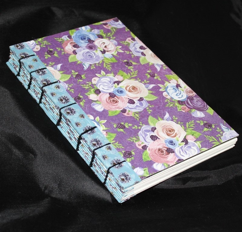 Blank Art Journal 6x9 Journal Handmade by LLCreationsStudio