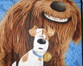 Secret Life of Pets,Dogs Max& Duke,Quilting Treasures Panel